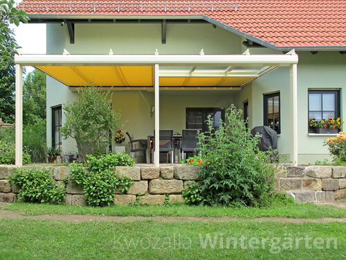 Terrassendach aus Aluminium nach Maß + Sonnenschutz für Ihre Terrasse vom Spezialisten in Sachsen bei Dresden