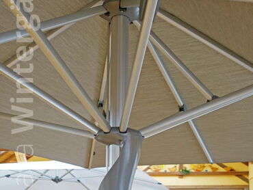Stockschirm, Gestänge aus Aluminium, besonders stabil
