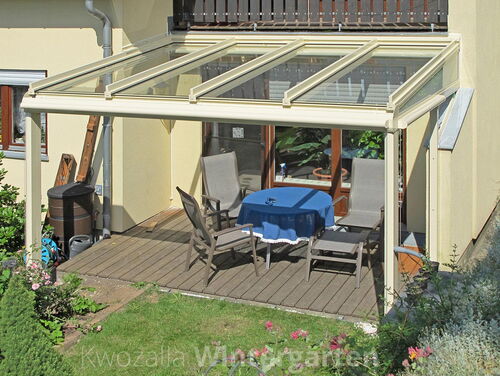 Terassenüberdachung, Glasdach in Moritzburg / Sachsen von Kwozalla