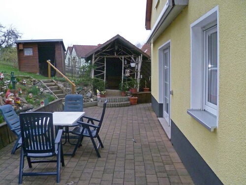 Ansicht der Terrasse vor dem Umbau - Standort Sachsen