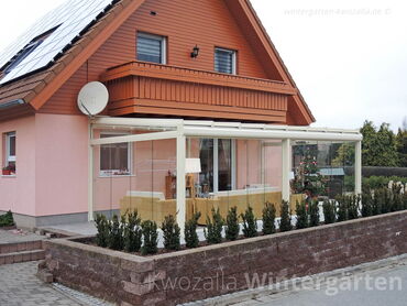 Glashaus - Hochwertige Glasüberdachung