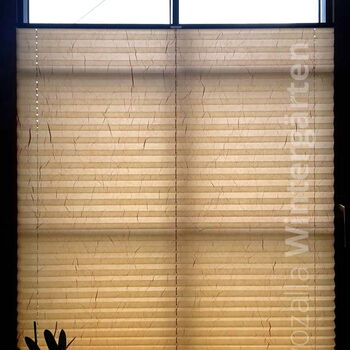 Geeignet für Plisseeanlagen - Faltrollos optimaler Sichtschutz