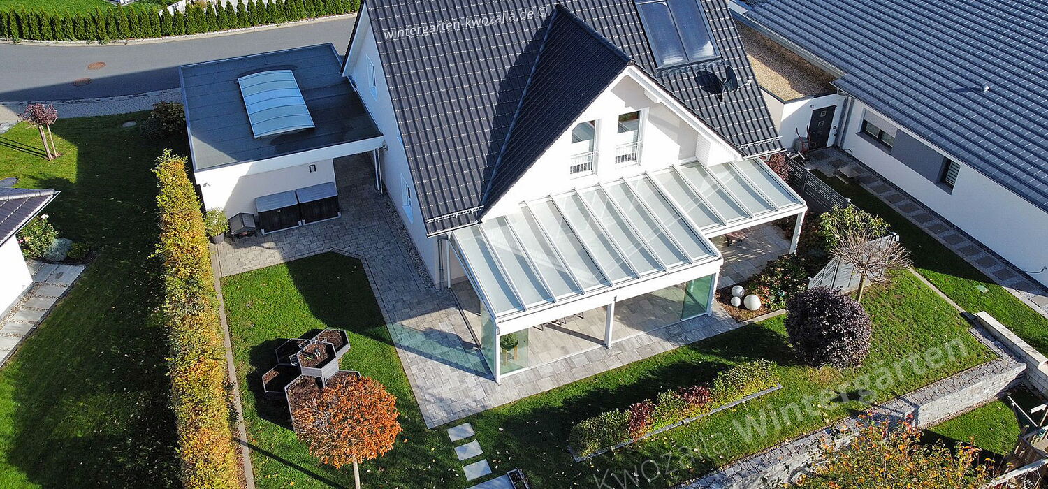 Terrassenüberdachung von Kwozalla in Sachsen - Made in Germany