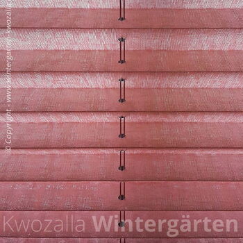 Detail - Plissees, Faltstores für Sonnenschutz, Sichtschutz | Individuelle Plissees nach Maß von Kwozalla